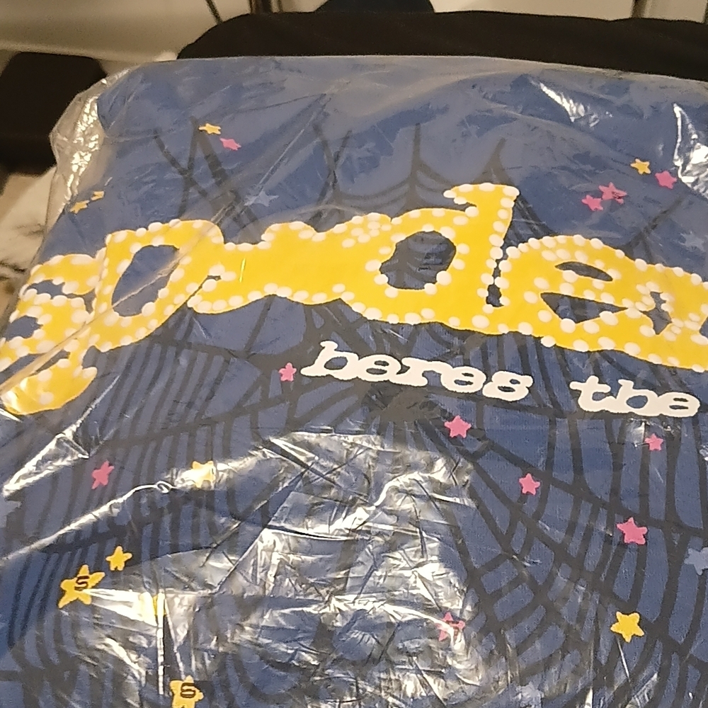 Blue Spider Hoodie Brand New